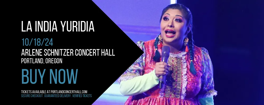 La India Yuridia at Arlene Schnitzer Concert Hall