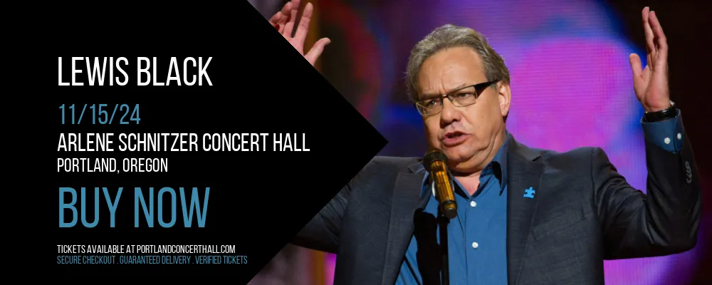 Lewis Black at Arlene Schnitzer Concert Hall